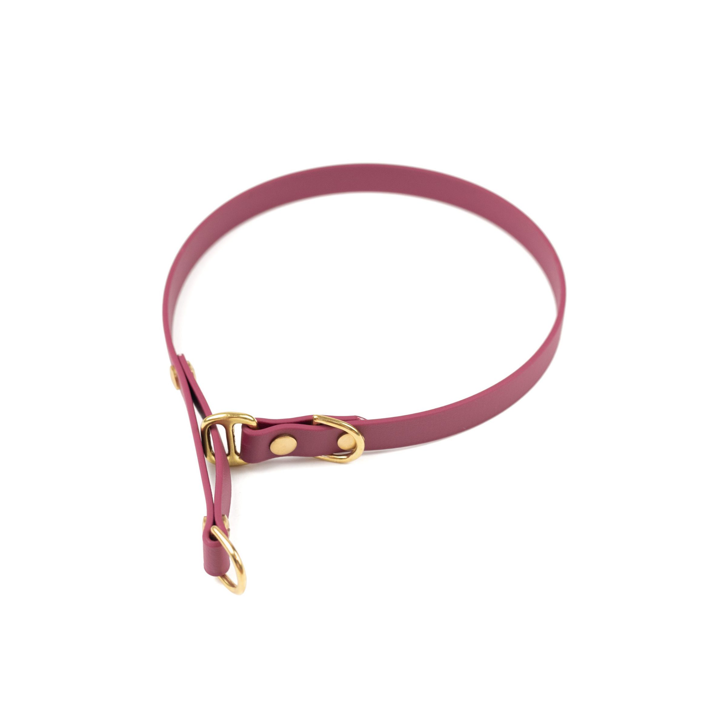 burgundy 5/8" classic limited slip collar in solid brass