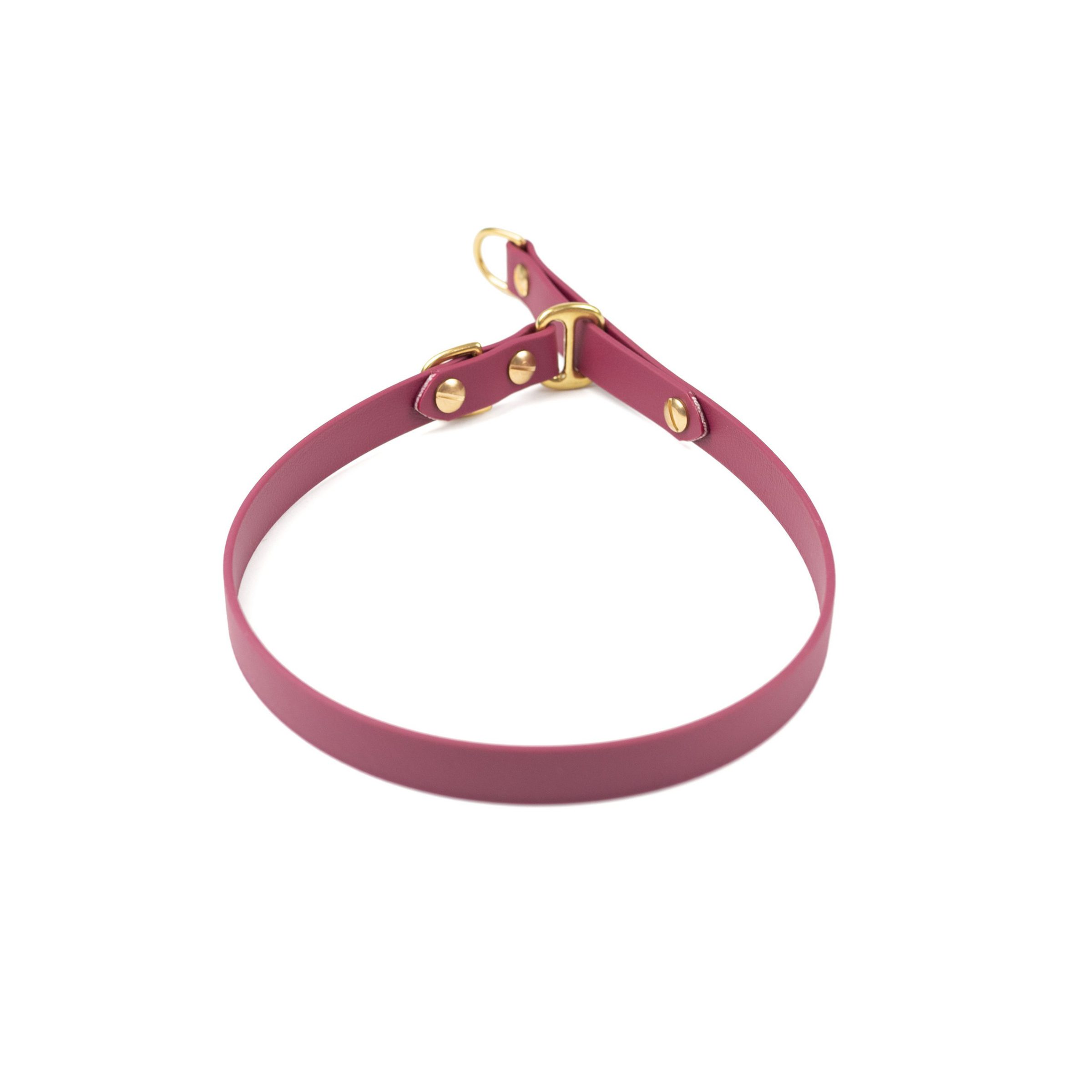 burgundy 5/8" classic limited slip collar in solid brass